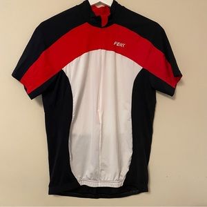 PBK Black and Red Cycling Jersey